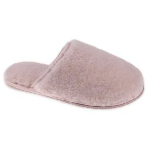 Secret Treasures Women's Fluffy Scuff Slipper's Blush